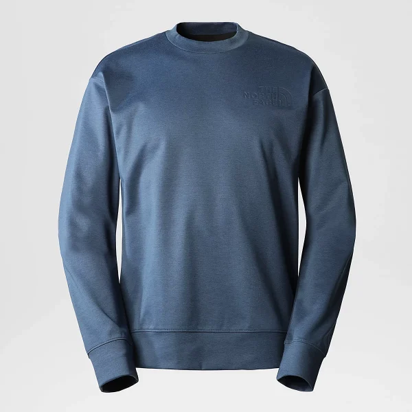 THE NORTH FACE - סווטשירט גברים SPACER AIR – TA8279LUK – tnf-black-light-heather – 1