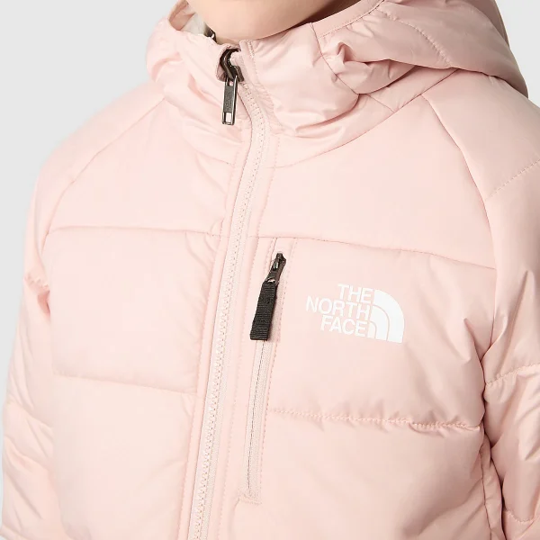 THE NORTH FACE - מעיל בנות מתהפך PERRITO – TA82D9O6T – pink-moss-gardenia-white – 6