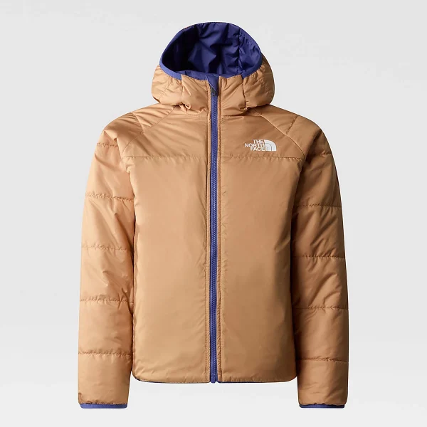 THE NORTH FACE - מעיל בנים מתהפך PERRITO – TA82DAOSX – cave-blue-almond-butter – 11