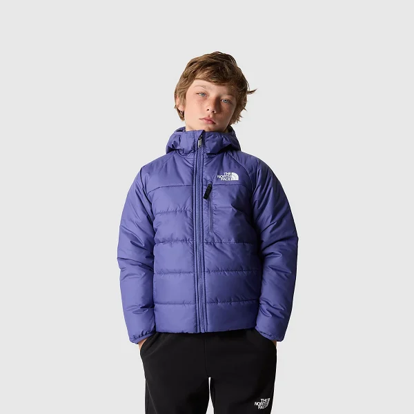 THE NORTH FACE - מעיל בנים מתהפך PERRITO – TA82DAOSX – cave-blue-almond-butter – 1