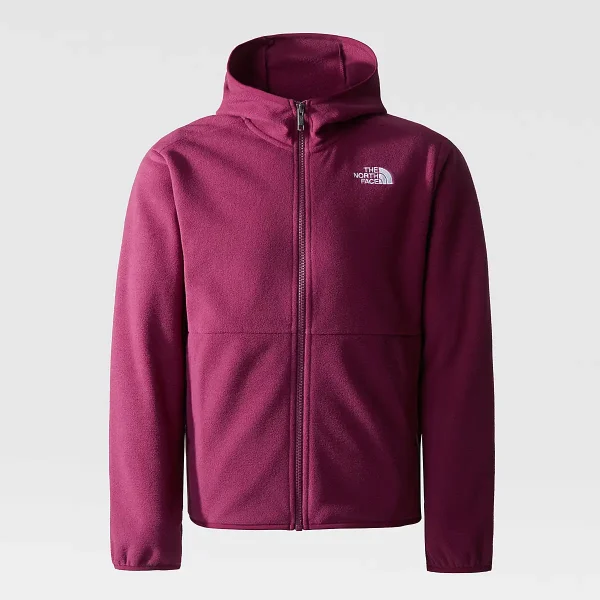 THE NORTH FACE - מעיל נוער עם רוכסן GLACIER – TA82TVI0H – boysenberry – 12