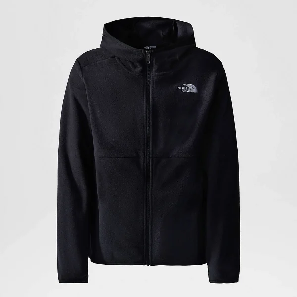 THE NORTH FACE - מעיל נוער עם רוכסן GLACIER – TA82TVJK3 – tnf-black – 10