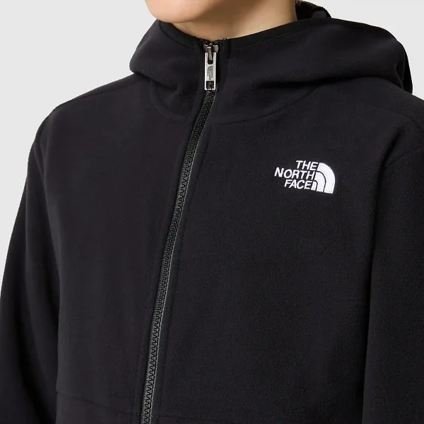 THE NORTH FACE - מעיל נוער עם רוכסן GLACIER – TA82TVJK3 – tnf-black – 6