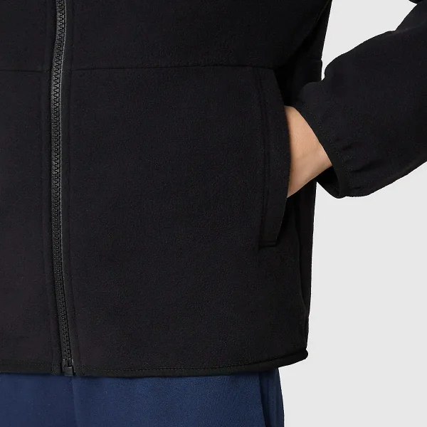 THE NORTH FACE - מעיל נוער עם רוכסן GLACIER – TA82TVJK3 – tnf-black – 7