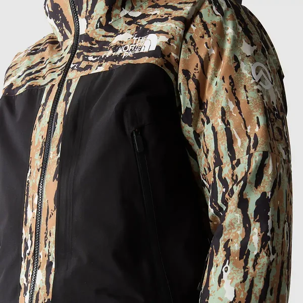 THE NORTH FACE - מעיל נשים SUMMIT VERBIER GORE-TEX – TA82WVOL1 – almond-butter-pitcher-plant-print – 4