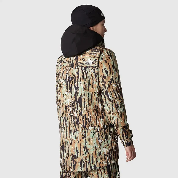 THE NORTH FACE - מעיל נשים SUMMIT VERBIER GORE-TEX – TA82WVOL1 – almond-butter-pitcher-plant-print – 2
