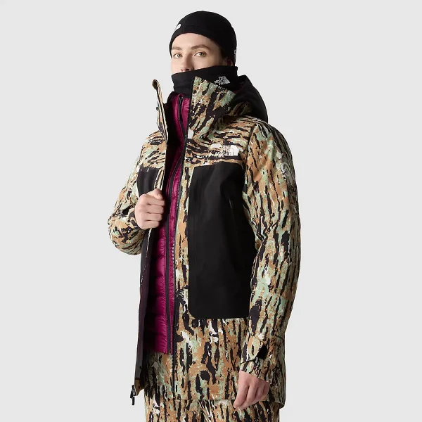 THE NORTH FACE - מעיל נשים SUMMIT VERBIER GORE-TEX – TA82WVOL1 – almond-butter-pitcher-plant-print – 6