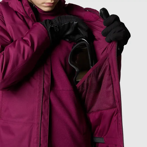 THE NORTH FACE - מעיל מבודד בנות FREEDOM – TA82Y6I0H – boysenberry – 9