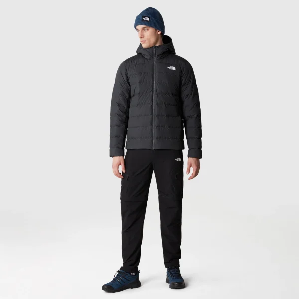 THE NORTH FACE - מעיל גברים עם קפוצ'ון ACONCAGUA III – TA84I10C5 – asphalt-grey – 1