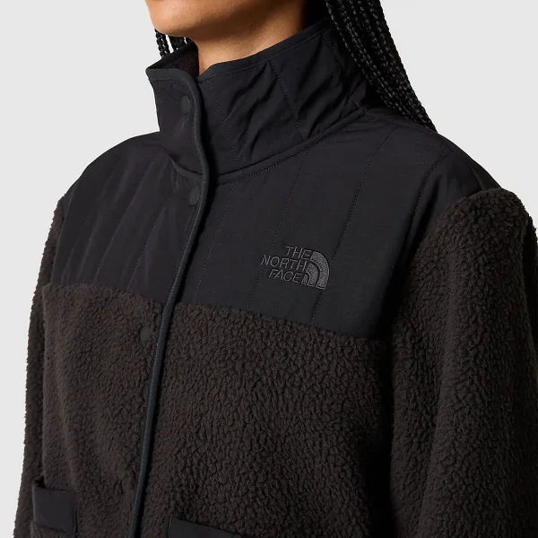 מעיל פליס נשים CRAGMONT – tnf-black – 8