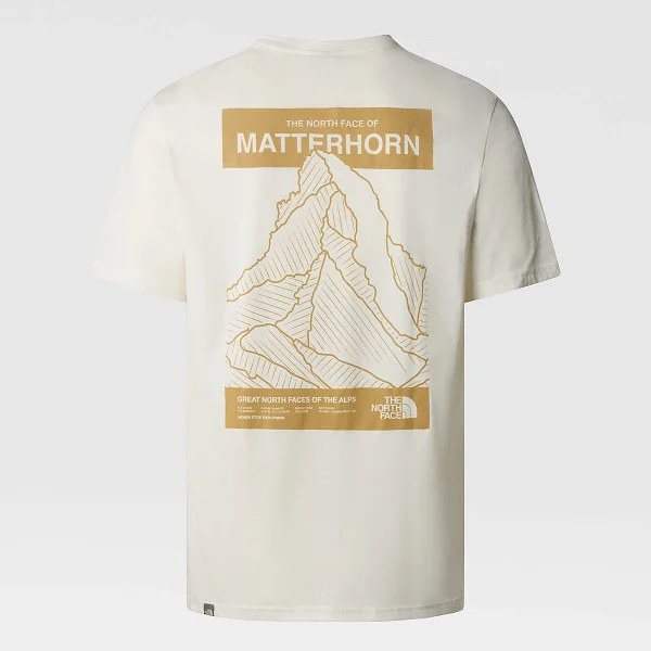 THE NORTH FACE - חולצת טי קצרה גברים MATTERHORN FACE – TA84Y8N3N – gardenia-white – 1