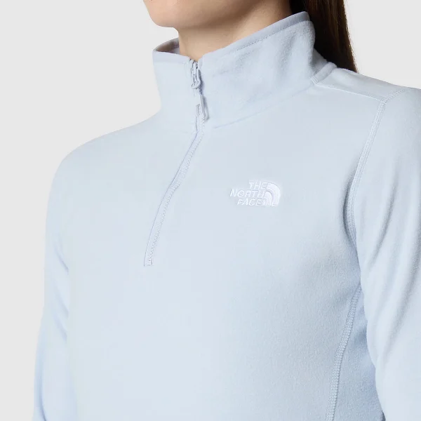 THE NORTH FACE - פליס נשים עם רוכסן קצר 1/4 100 GLACIER – TA855MI0E – dusty-periwinkle – 8