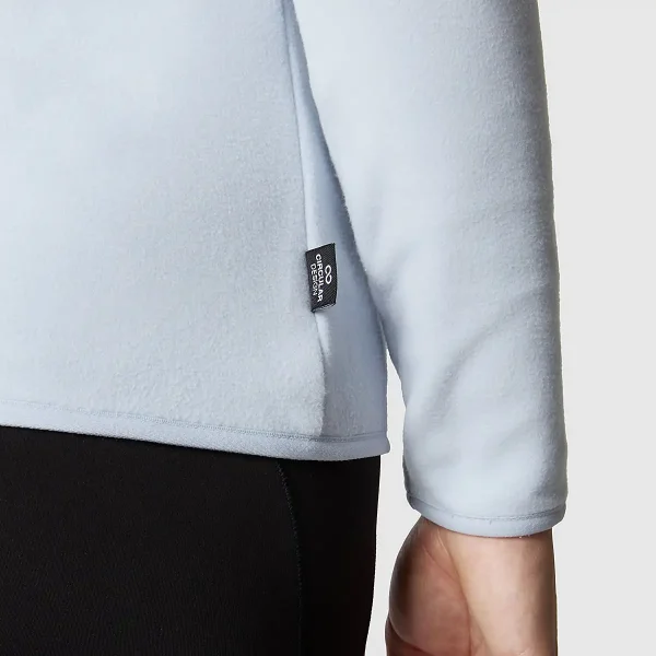 THE NORTH FACE - פליס נשים עם רוכסן קצר 1/4 100 GLACIER – TA855MI0E – dusty-periwinkle – 9