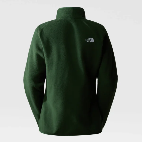 THE NORTH FACE - פליס נשים עם רוכסן קצר 1/4 100 GLACIER – TA855MI0P – pine-needle – 5