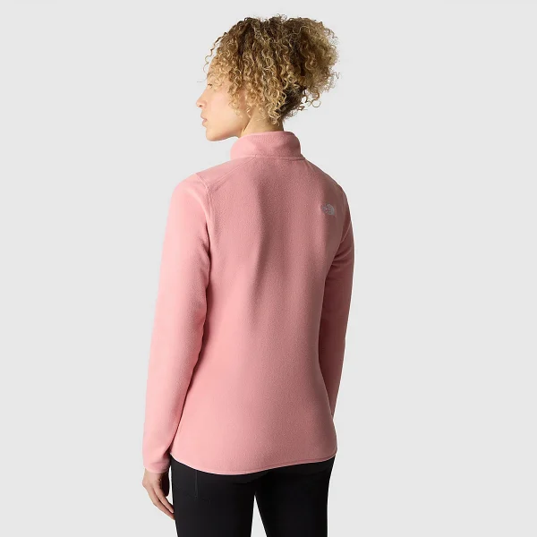THE NORTH FACE - פליס נשים עם רוכסן קצר 1/4 100 GLACIER – TA855MI0R – shady-rose – 2