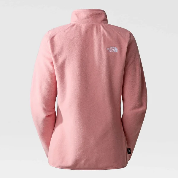 THE NORTH FACE - פליס נשים עם רוכסן קצר 1/4 100 GLACIER – TA855MI0R – shady-rose – 6
