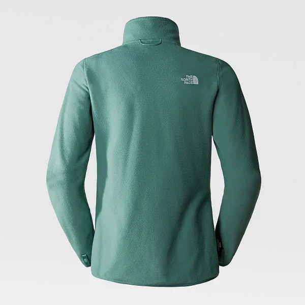 THE NORTH FACE - פליס נשים עם רוכסן 100 GLACIER – TA855OI0F – dark-sage – 4