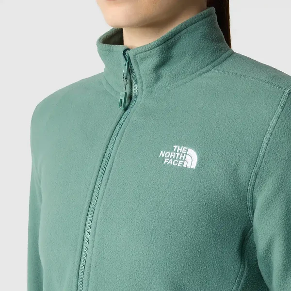 THE NORTH FACE - פליס נשים עם רוכסן 100 GLACIER – TA855OI0F – dark-sage – 8
