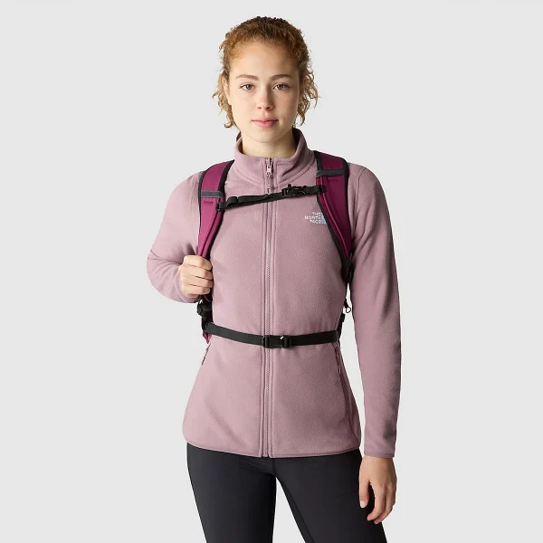 THE NORTH FACE - פליס נשים עם רוכסן 100 GLACIER – TA855OI0V – fawn-grey – 7