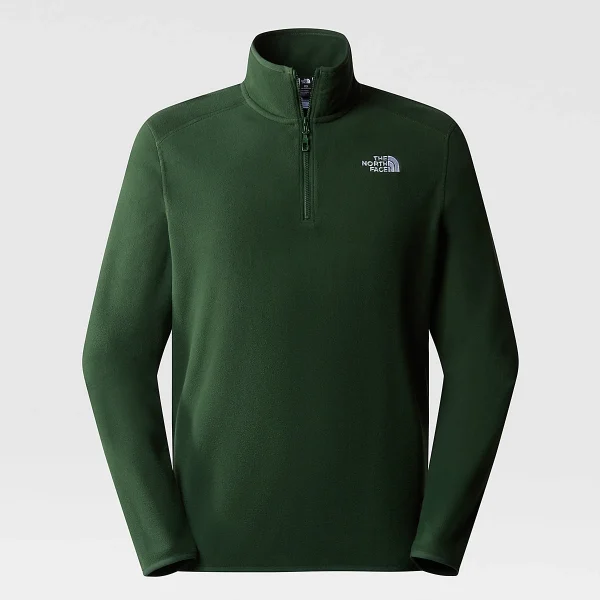 THE NORTH FACE - פליס גברים עם רוכסן קצר 1/4 100 GLACIER – TA855WI0P – pine-needle – 2
