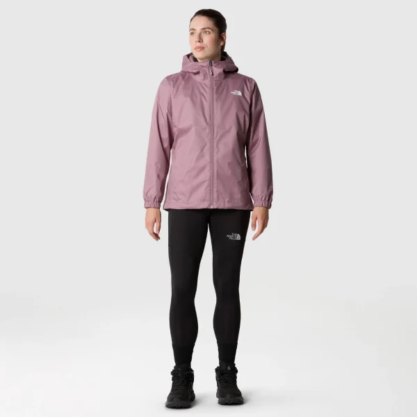 THE NORTH FACE - מעיל נשים עם כובע קפוצ'ון QUEST – T0A8BAI0V – fawn-grey – 1