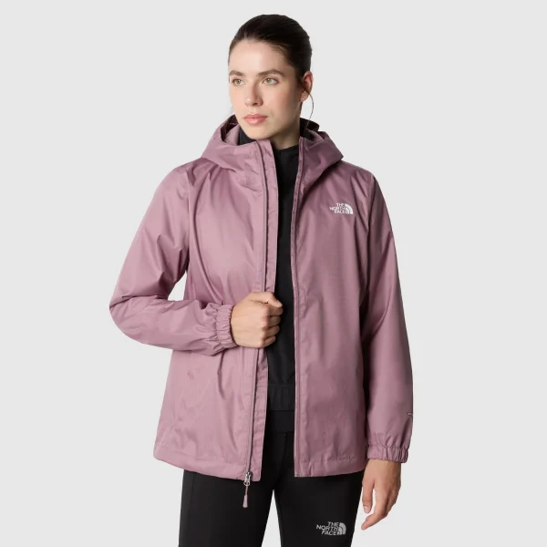 THE NORTH FACE - מעיל נשים עם כובע קפוצ'ון QUEST – T0A8BAI0V – fawn-grey – 3