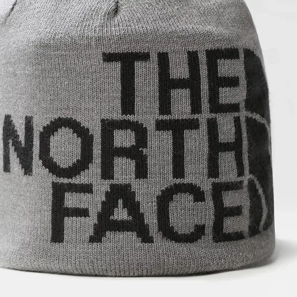 THE NORTH FACE - כובע REVERSIBLE TNF BANNER – T0AKNDGVD – tnf-medium-grey-heather-tnf-black – 2