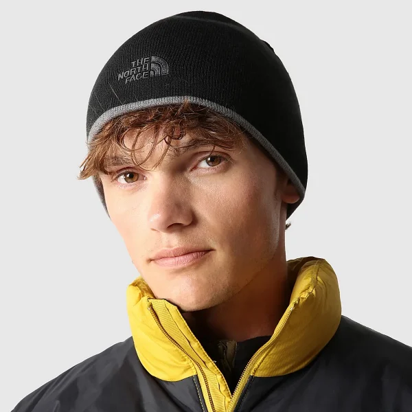 THE NORTH FACE - כובע REVERSIBLE TNF BANNER – T0AKNDGVD – tnf-medium-grey-heather-tnf-black – 7