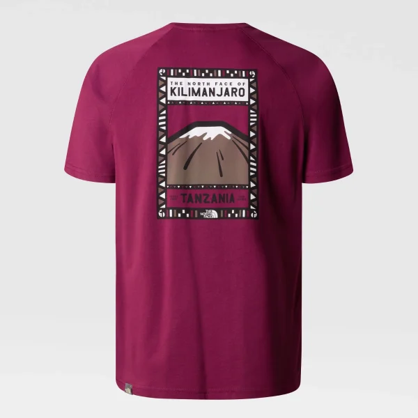 THE NORTH FACE - חולצת טי קצרה גברים NORTH FACES – T0CEQ8I0H – boysenberry – 1