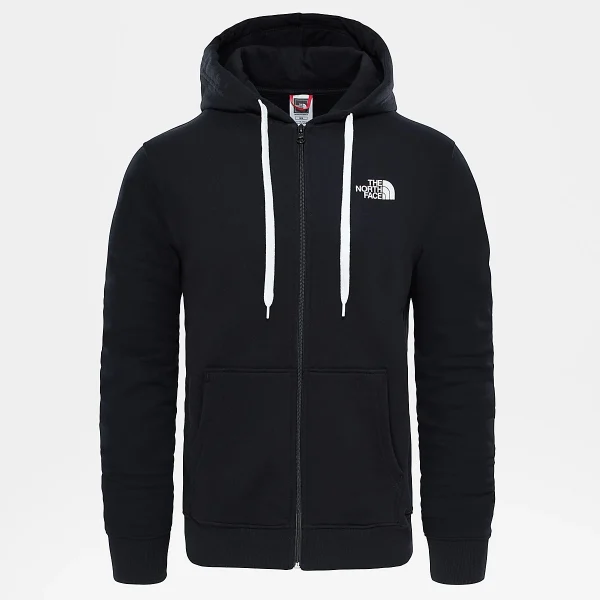 THE NORTH FACE - סווטשירט קפוצ'ון עם רוכסן גברים OPEN GATE – T0CG46KY4 – tnf-black-tnf-white – 2
