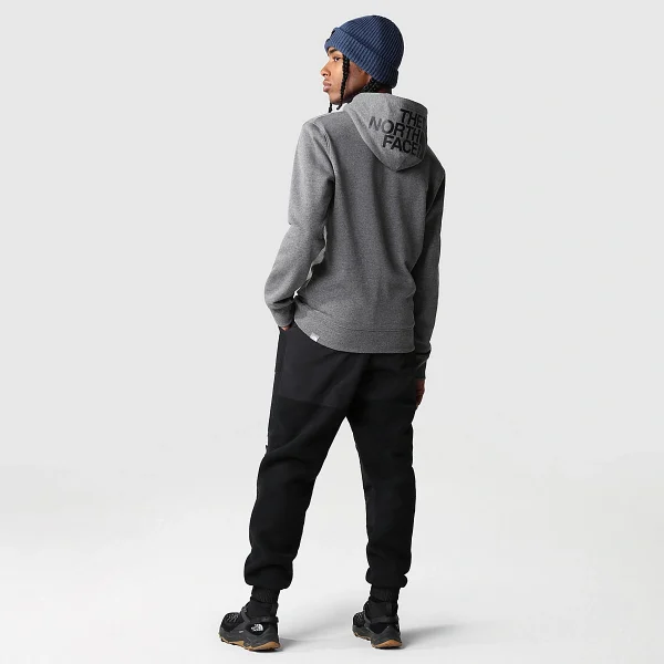 THE NORTH FACE - סווטשירט קפוצ'ון גברים SEASONAL DREW PEAK – T92TUVGVD – tnf-medium-grey-heather-tnf-black – 2