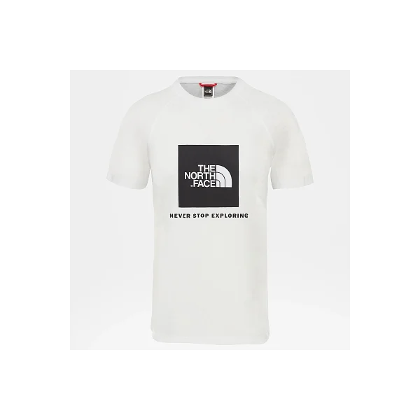 THE NORTH FACE - חולצת טי קצרה גברים RAGLAN REDBOX – T93BQOFN4 – tnf-white – 4