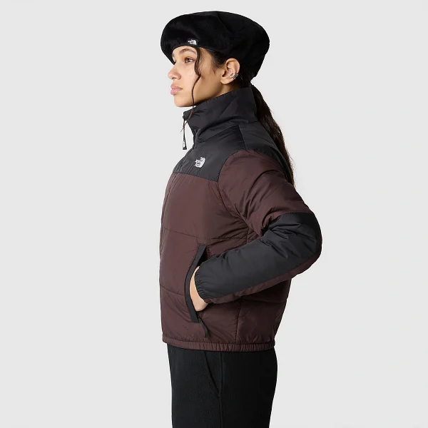 THE NORTH FACE - מעיל נשים GOSEI PUFFER – TA491JLOS – coal-brown-tnf-black – 4
