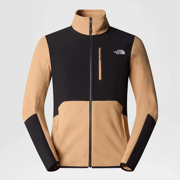 THE NORTH FACE - ג'קט פליס גברים GLACIER PRO – TA5IHSKOM – almond-butter-tnf-black – 8