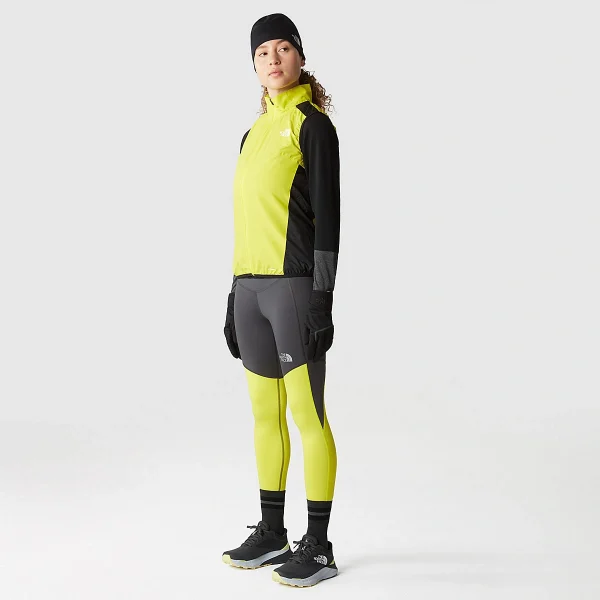 THE NORTH FACE - טייץ ארוך נשים RUN – TA7SXKQ8R – asphalt-grey-sulphur-spring-green – 1