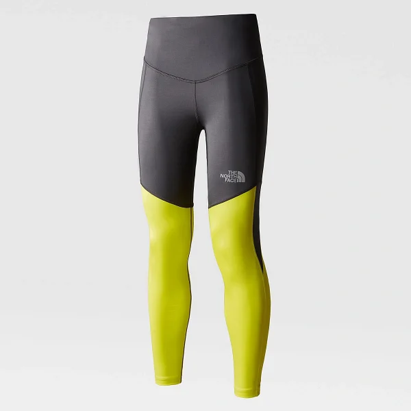 THE NORTH FACE - טייץ ארוך נשים RUN – TA7SXKQ8R – asphalt-grey-sulphur-spring-green – 3