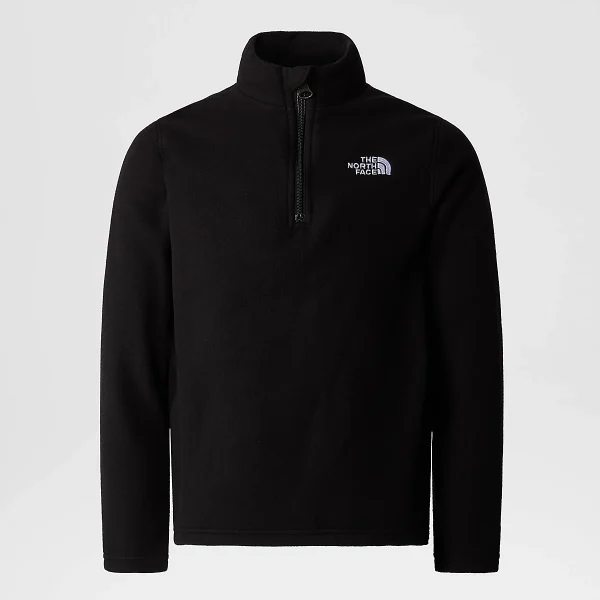 THE NORTH FACE - פליס 1/4 רוכסן נוער GLACIER – TA82D1JK3 – tnf-black – 6