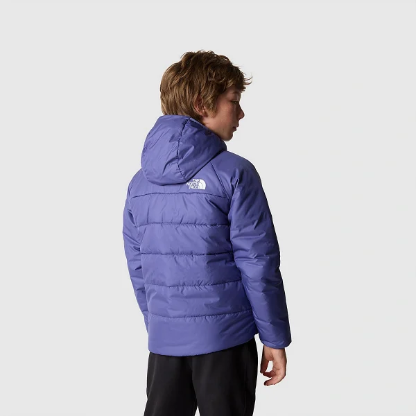 THE NORTH FACE - מעיל בנים מתהפך PERRITO – TA82DAOSX – cave-blue-almond-butter – 2