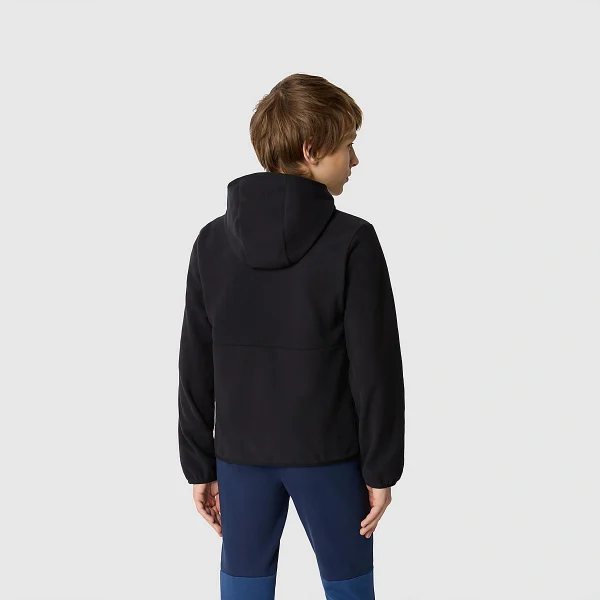 THE NORTH FACE - מעיל נוער עם רוכסן GLACIER – TA82TVJK3 – tnf-black – 2
