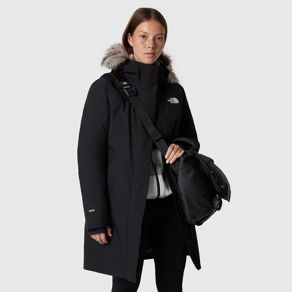 THE NORTH FACE - מעיל דובון נשים ARCTIC – TA84J2JK3 – tnf-black – 4