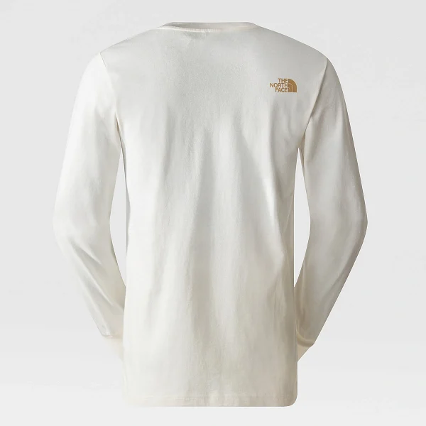 THE NORTH FACE - חולצת טי ארוכה גברים MATTERHORN FACE – TA854BN3N – gardenia-white – 2