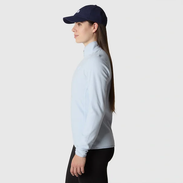 THE NORTH FACE - פליס נשים עם רוכסן קצר 1/4 100 GLACIER – TA855MI0E – dusty-periwinkle – 5