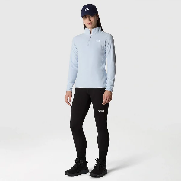 THE NORTH FACE - פליס נשים עם רוכסן קצר 1/4 100 GLACIER – TA855MI0E – dusty-periwinkle – 6