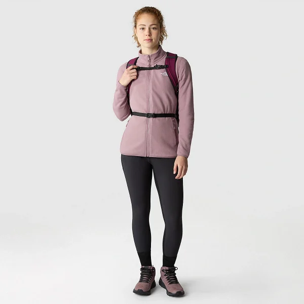 THE NORTH FACE - פליס נשים עם רוכסן 100 GLACIER – TA855OI0V – fawn-grey – 1