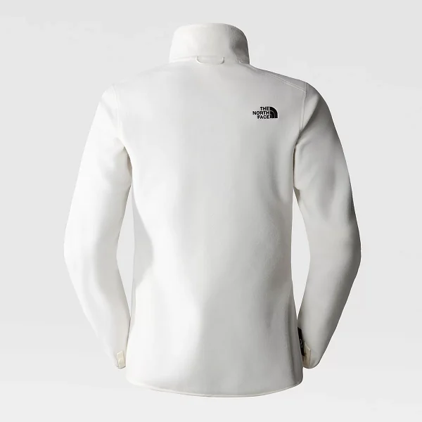 THE NORTH FACE - פליס נשים עם רוכסן 100 GLACIER – TA855ON3N – gardenia-white – 3