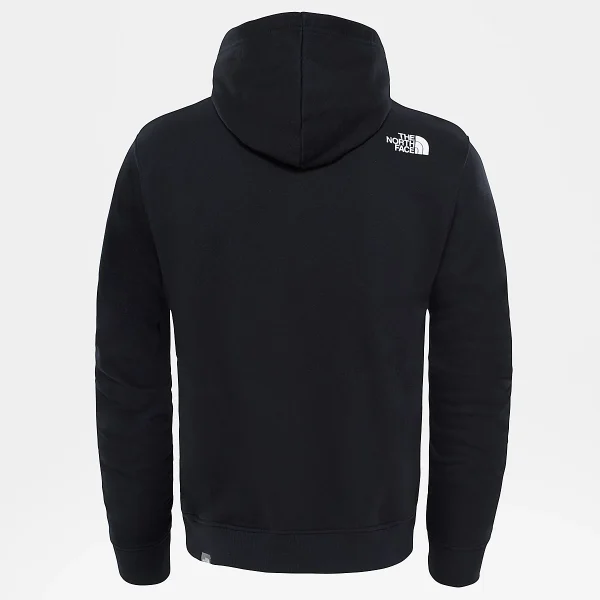THE NORTH FACE - סווטשירט קפוצ'ון עם רוכסן גברים OPEN GATE – T0CG46KY4 – tnf-black-tnf-white – 3