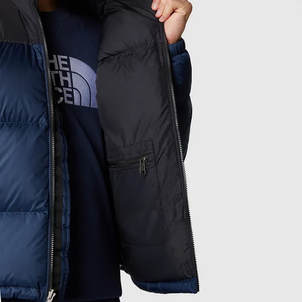 THE NORTH FACE - מעיל פוך גברים 1996 RETRO NUPTSE PACKABLE – TA3C8D92A – summit-navy-tnf-black – 12