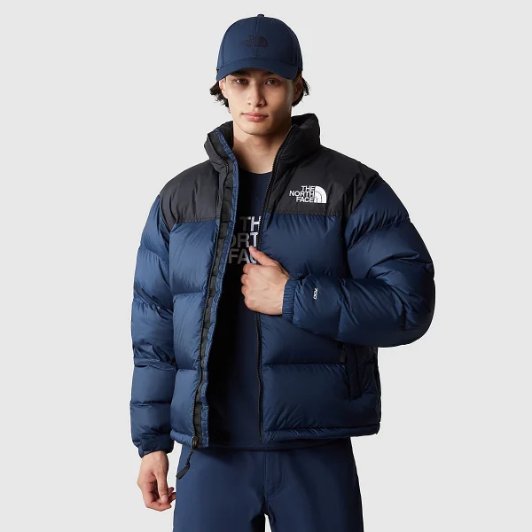THE NORTH FACE - מעיל פוך גברים 1996 RETRO NUPTSE PACKABLE – TA3C8D92A – summit-navy-tnf-black – 4