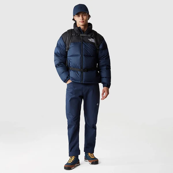 THE NORTH FACE - מעיל פוך גברים 1996 RETRO NUPTSE PACKABLE – TA3C8D92A – summit-navy-tnf-black – 5