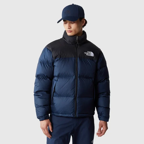 THE NORTH FACE - מעיל פוך גברים 1996 RETRO NUPTSE PACKABLE – TA3C8D92A – summit-navy-tnf-black – 1
